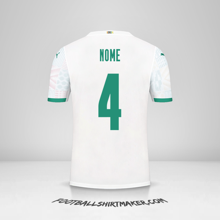 Camisola Senegal 2020/2021 -  nome - 4