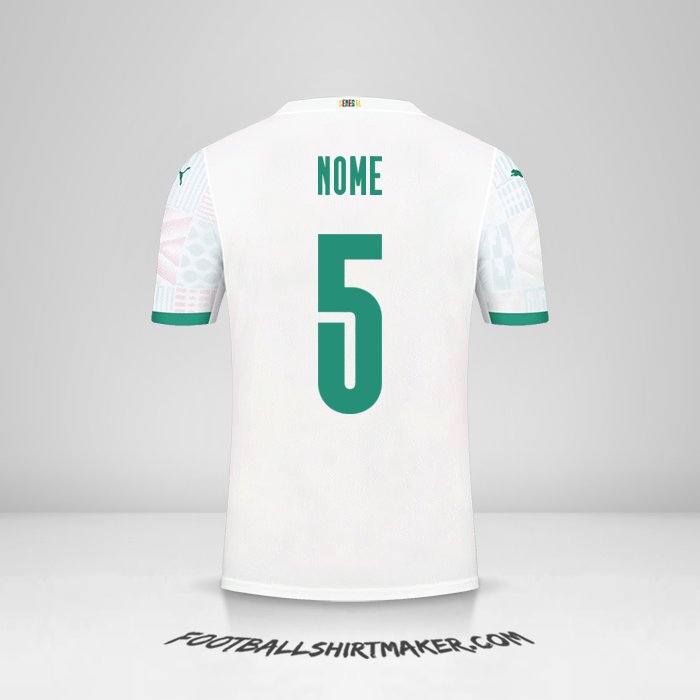 Maglia Senegal 2020/2021 -  nome - 5