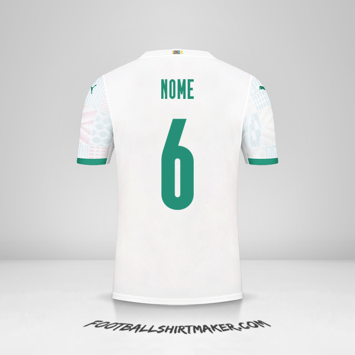 Maglia Senegal 2020/2021 -  nome - 6