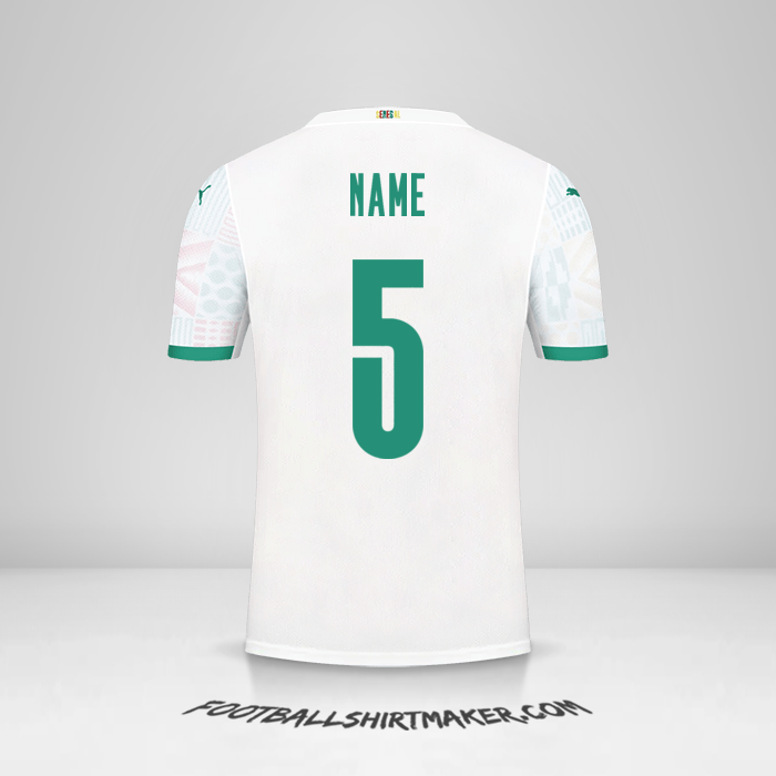 Trikot Senegal 2020/2021 -  name - 5