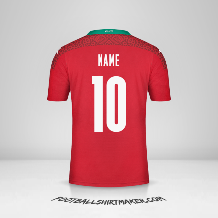 Trikot Marokko 2020/2021 -  name - 10