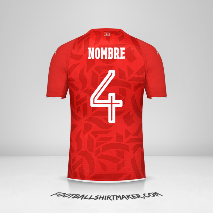 Jersey Tunez 2022 -  nombre - 4