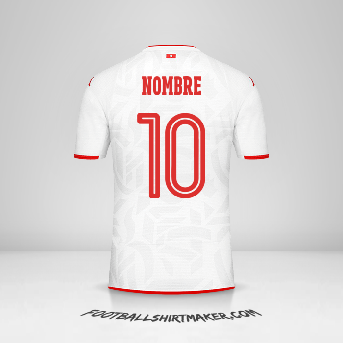 Jersey Tunez 2022 Visita -  nombre - 10