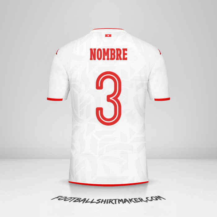 Jersey Tunez 2022 Visita -  nombre - 3