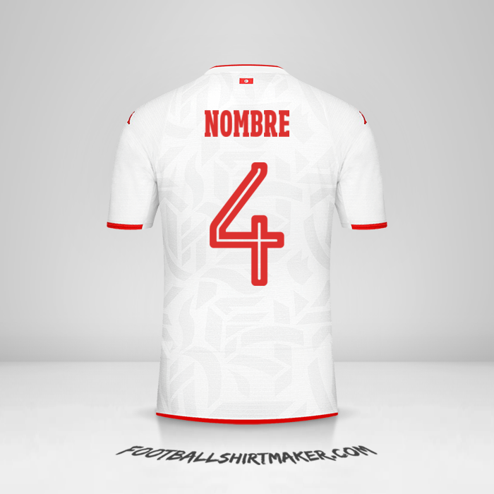 Jersey Tunez 2022 Visita -  nombre - 4