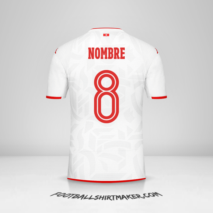 Jersey Tunez 2022 Visita -  nombre - 8