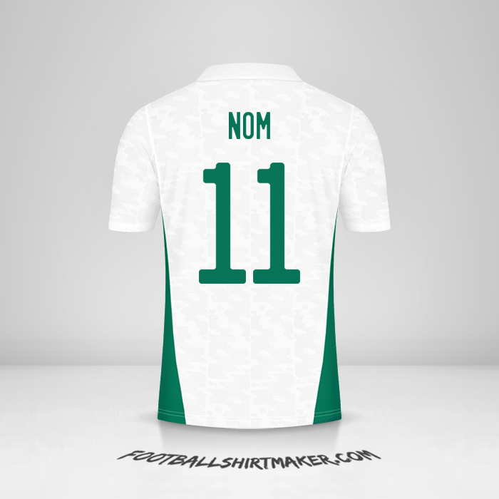 Maillot Algérie 2020/2021 -  nom - 11