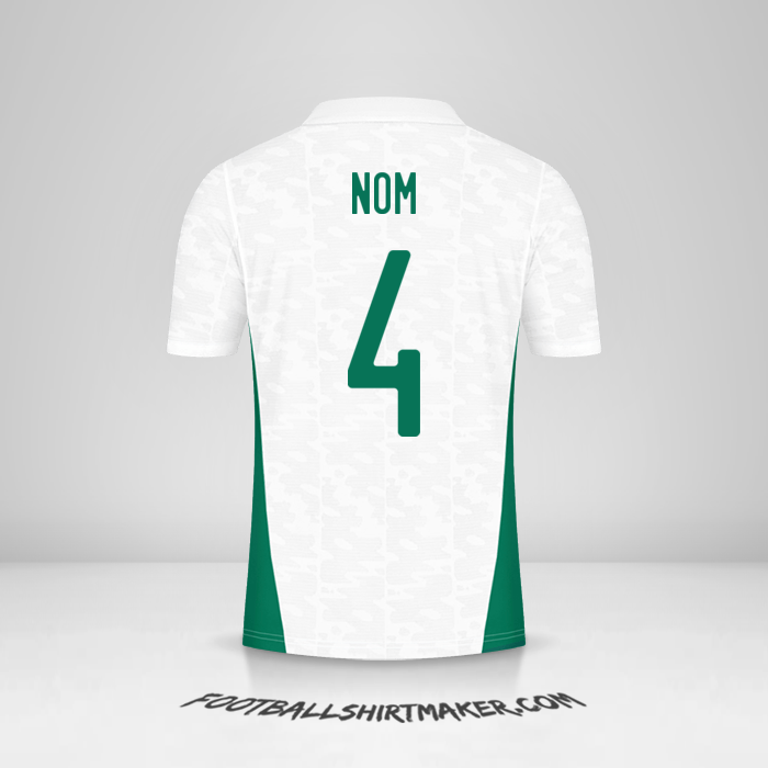 Maillot Algérie 2020/2021 -  nom - 4