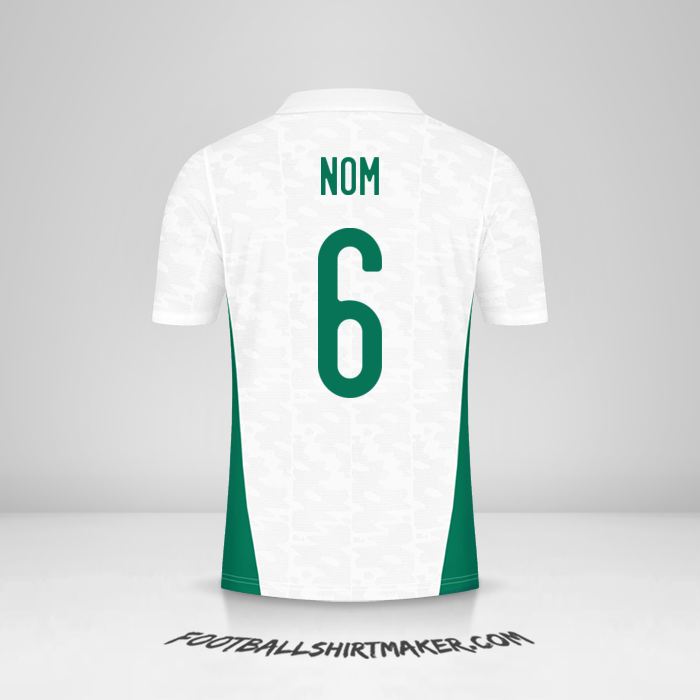 Maillot Algérie 2020/2021 -  nom - 6