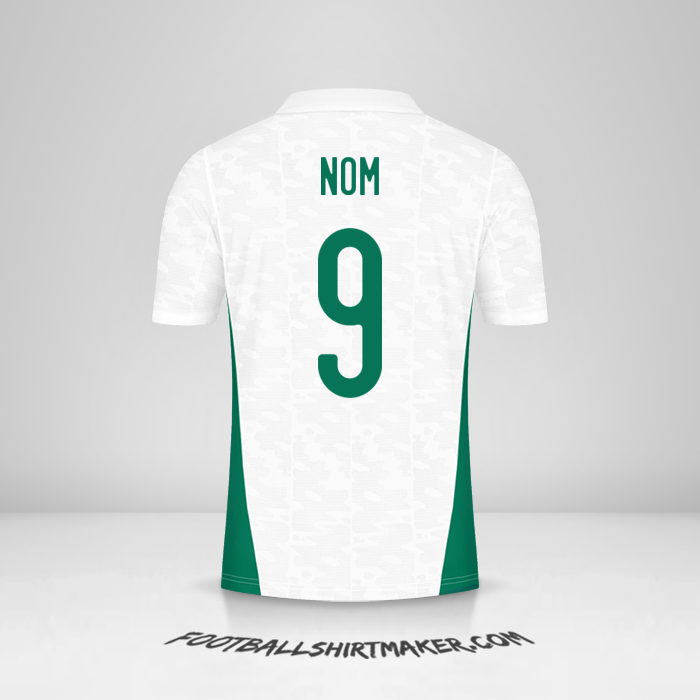 Maillot Algérie 2020/2021 -  nom - 9