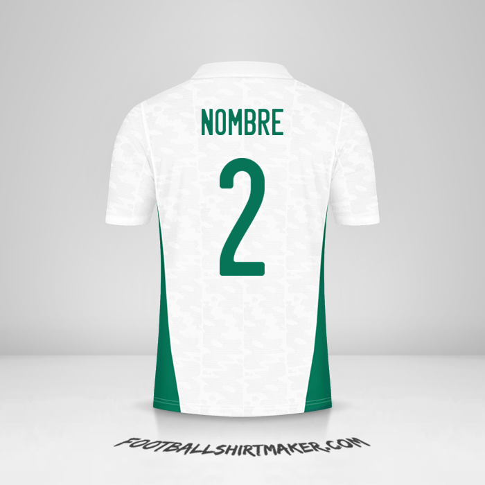Jersey Argelia 2020/2021 -  nombre - 2