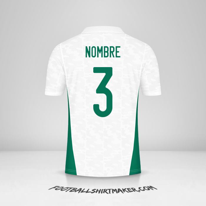Jersey Argelia 2020/2021 -  nombre - 3