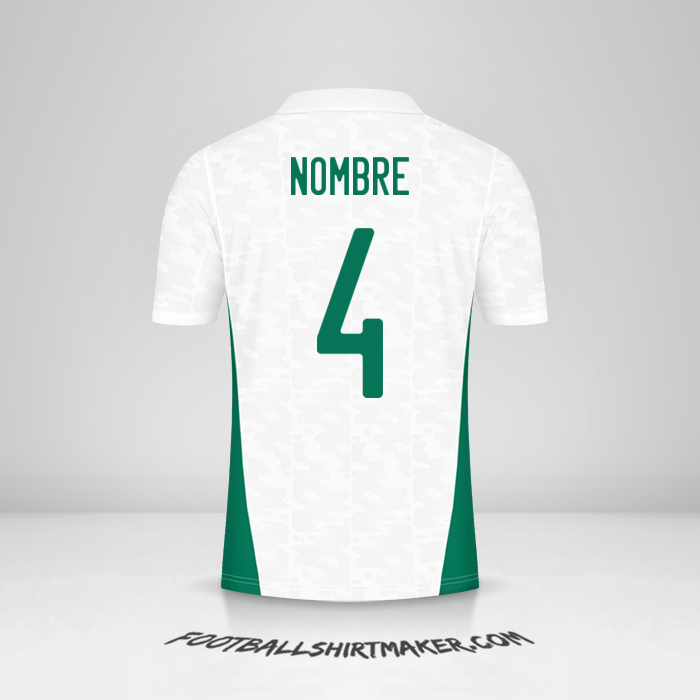Jersey Argelia 2020/2021 -  nombre - 4