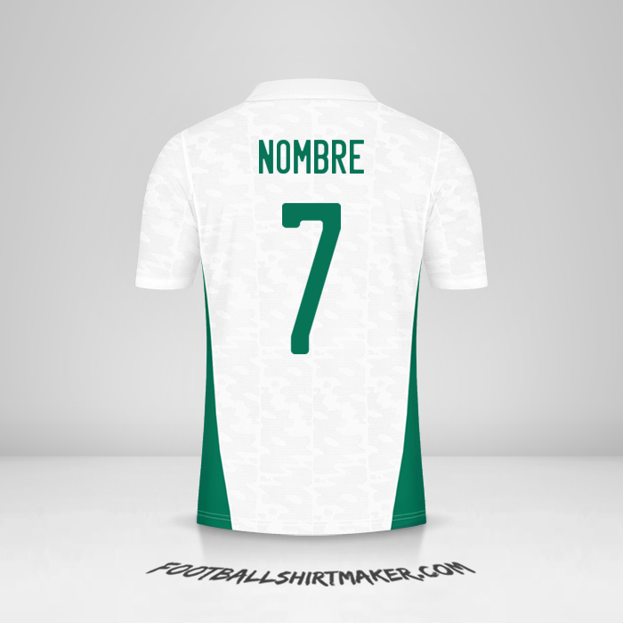 Jersey Argelia 2020/2021 -  nombre - 7