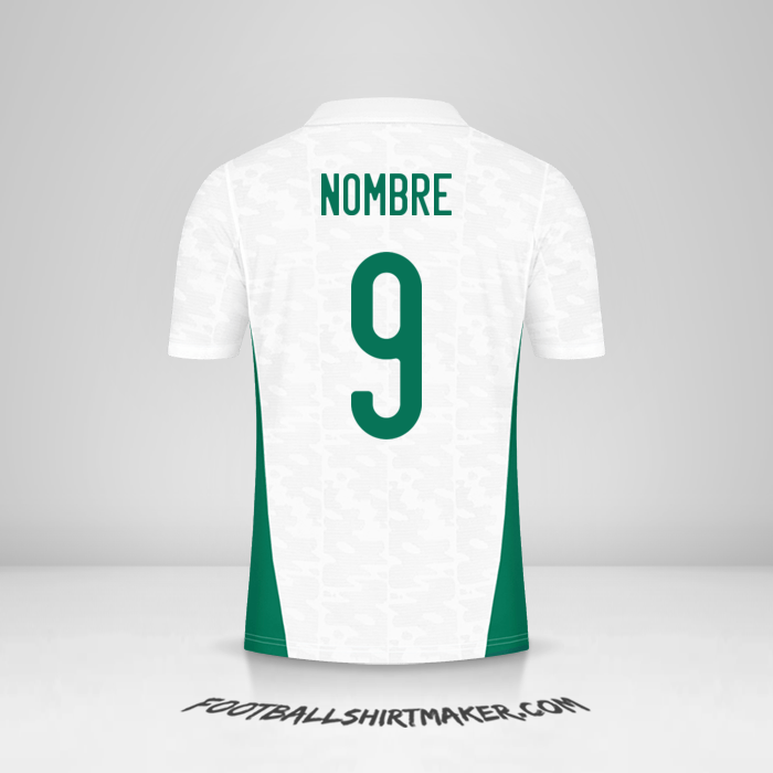 Jersey Argelia 2020/2021 -  nombre - 9