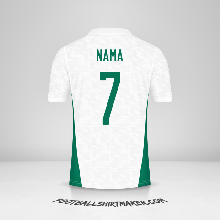 Jersey Aljazair 2020/2021 -  nama - 7