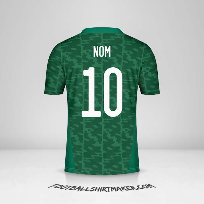 Maillot Algérie 2020/2021 Extérieur -  nom - 10