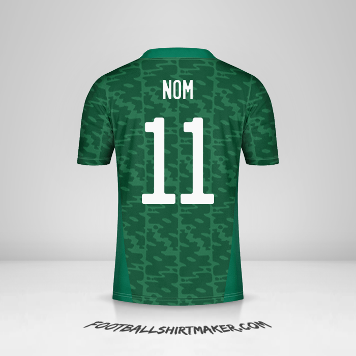 Maillot Algérie 2020/2021 Extérieur -  nom - 11