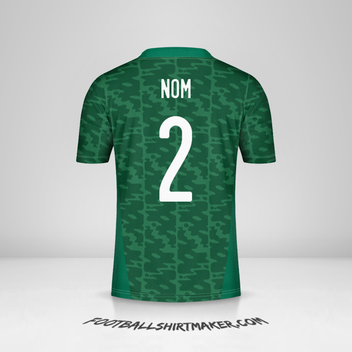 Maillot Algérie 2020/2021 Extérieur -  nom - 2