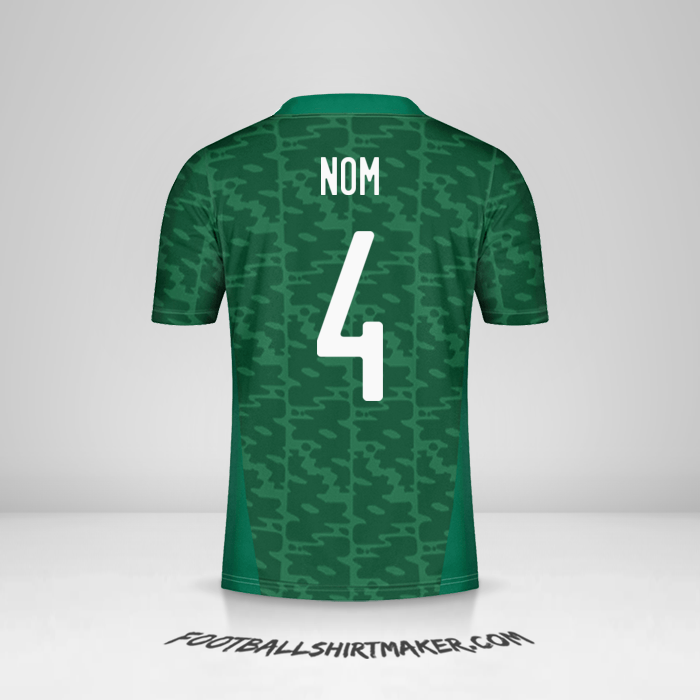 Maillot Algérie 2020/2021 Extérieur -  nom - 4