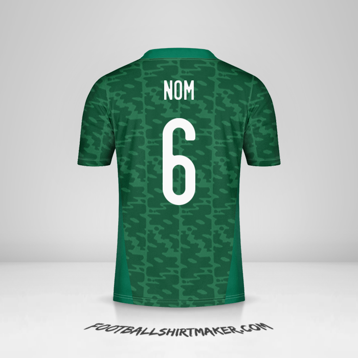 Maillot Algérie 2020/2021 Extérieur -  nom - 6