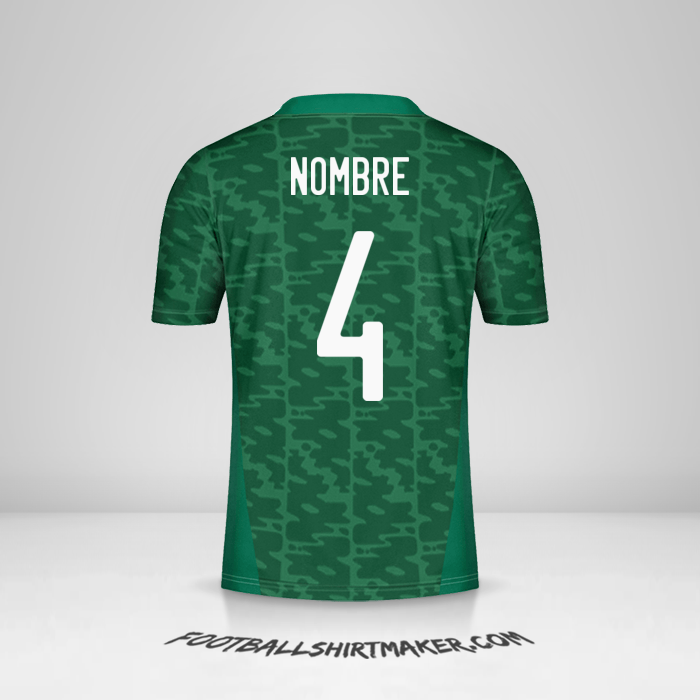 Camiseta Argelia 2020/2021 Visita -  nombre - 4