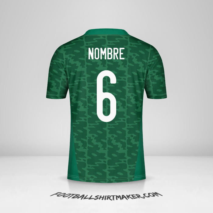 Camiseta Argelia 2020/2021 Visita -  nombre - 6