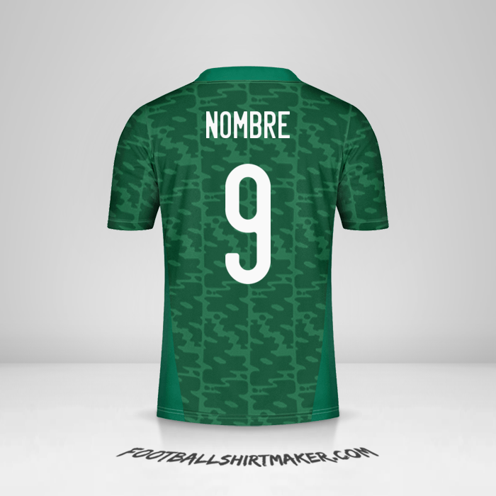 Camiseta Argelia 2020/2021 Visita -  nombre - 9