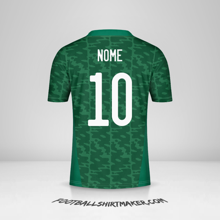 Camisa Argélia 2020/2021 Alternativa -  nome - 10