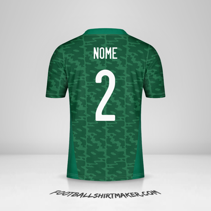 Maglia Algeria 2020/2021 Seconda -  nome - 2