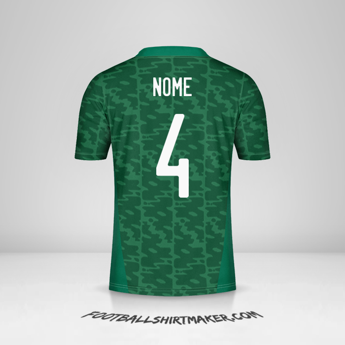 Maglia Algeria 2020/2021 Seconda -  nome - 4