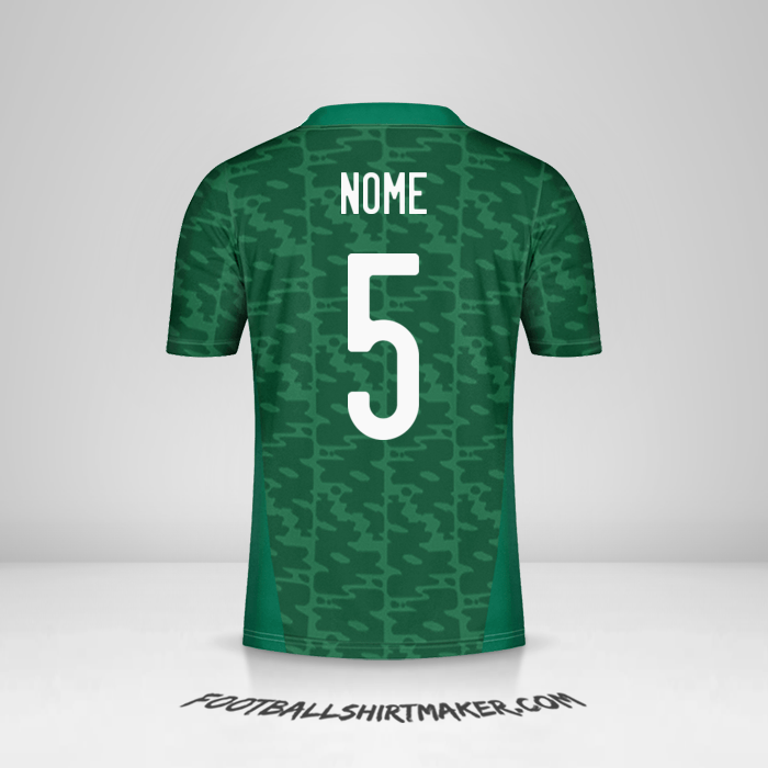 Maglia Algeria 2020/2021 Seconda -  nome - 5