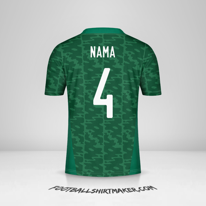 Jersey Aljazair 2020/2021 Alternatif -  nama - 4