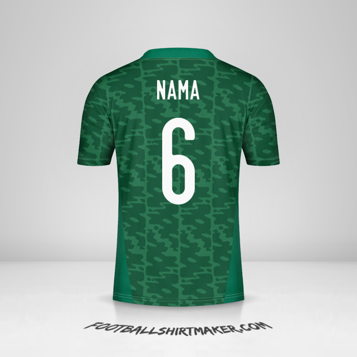 Jersey Aljazair 2020/2021 Alternatif -  nama - 6