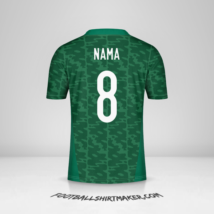 Jersey Aljazair 2020/2021 Alternatif -  nama - 8