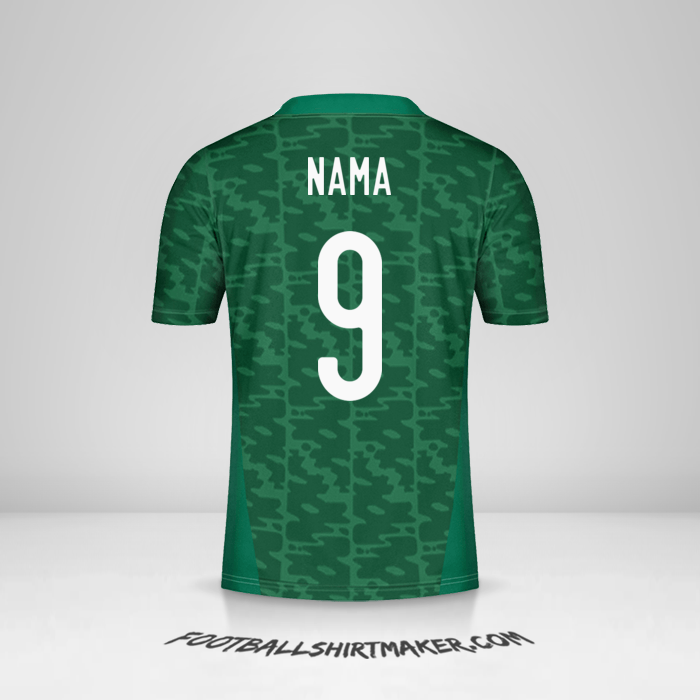 Jersey Aljazair 2020/2021 Alternatif -  nama - 9