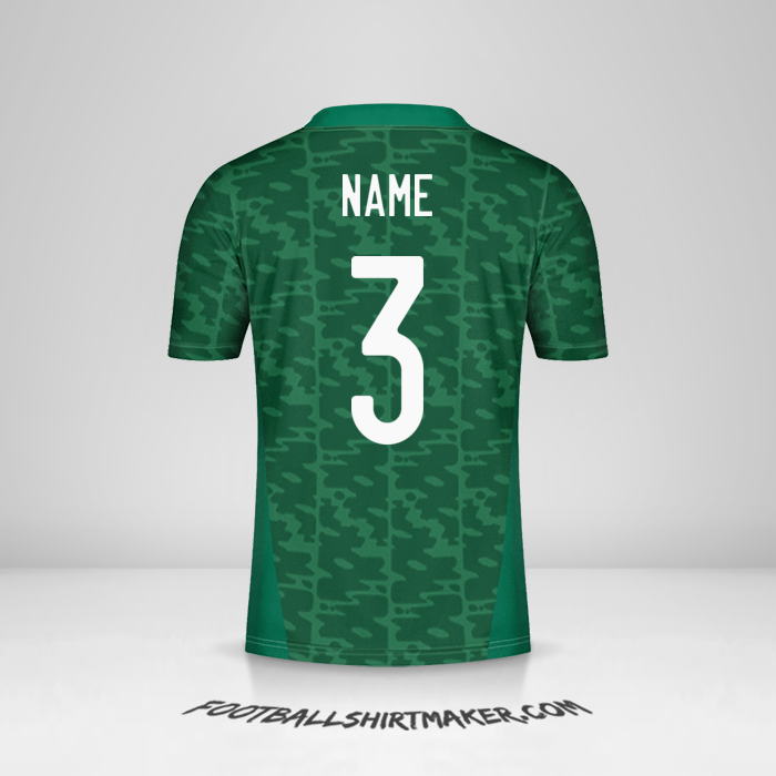 Jersey Algeria 2020/2021 Away -  name - 3