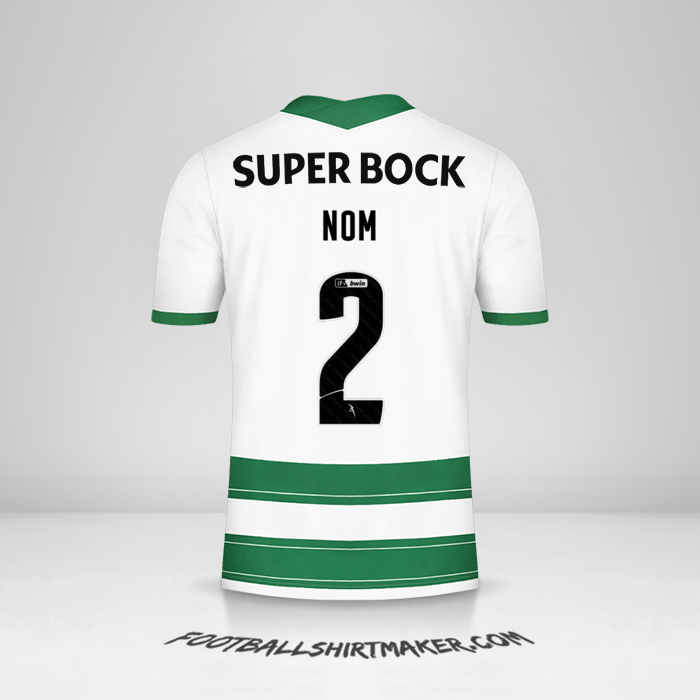Maillot Sporting Clube 2021/2022 -  nom - 2