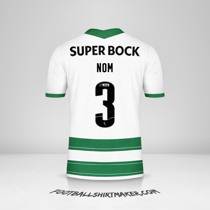 Maillot Sporting Clube 2021/2022 -  nom - 3