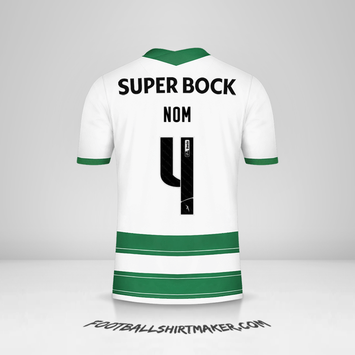Maillot Sporting Clube 2021/2022 -  nom - 4