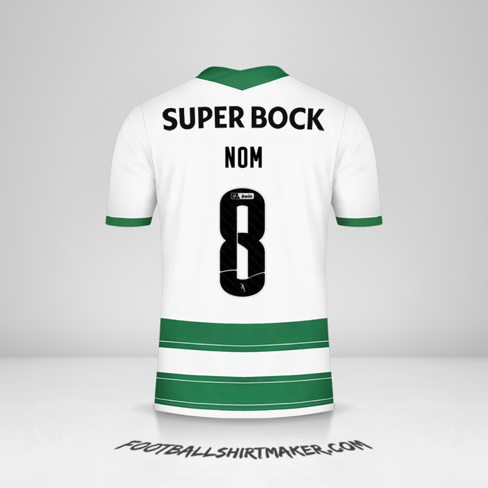 Maillot Sporting Clube 2021/2022 -  nom - 8