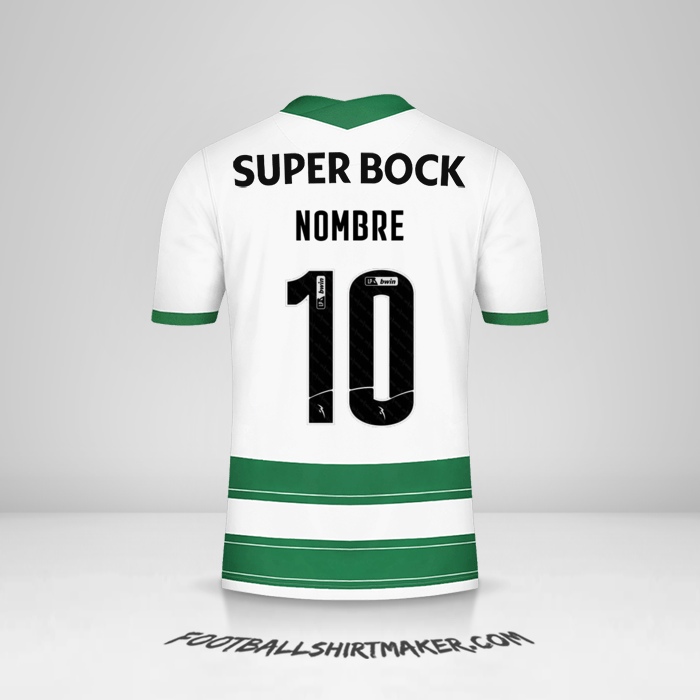 Jersey Sporting Clube 2021/2022 -  nombre - 10