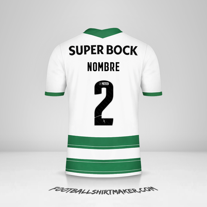 Jersey Sporting Clube 2021/2022 -  nombre - 2