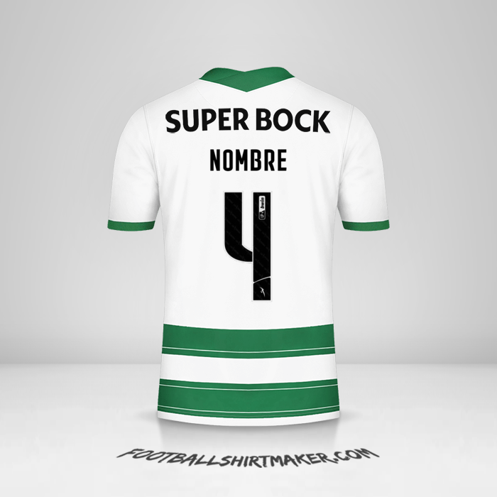 Jersey Sporting Clube 2021/2022 -  nombre - 4