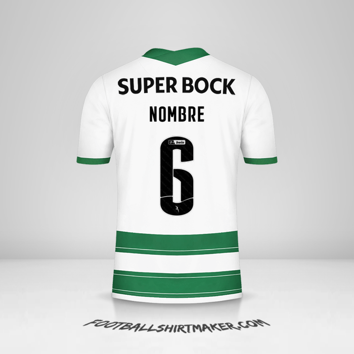 Jersey Sporting Clube 2021/2022 -  nombre - 6