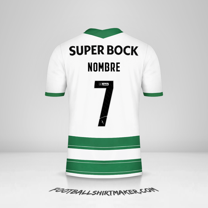 Camiseta Sporting Clube 2021/2022 -  nombre - 7