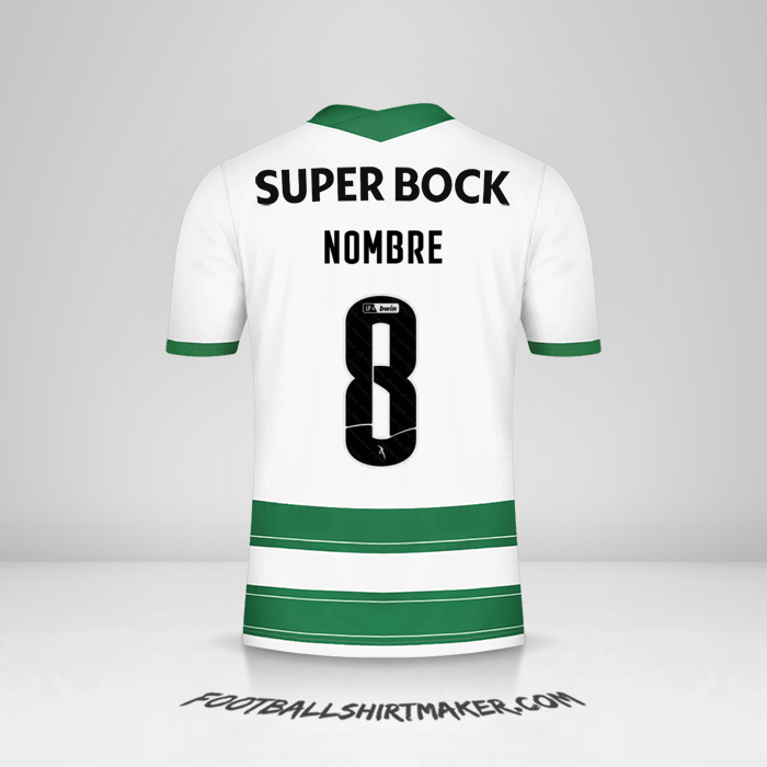 Jersey Sporting Clube 2021/2022 -  nombre - 8