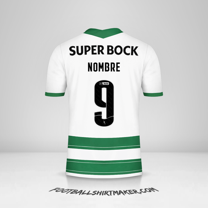 Jersey Sporting Clube 2021/2022 -  nombre - 9