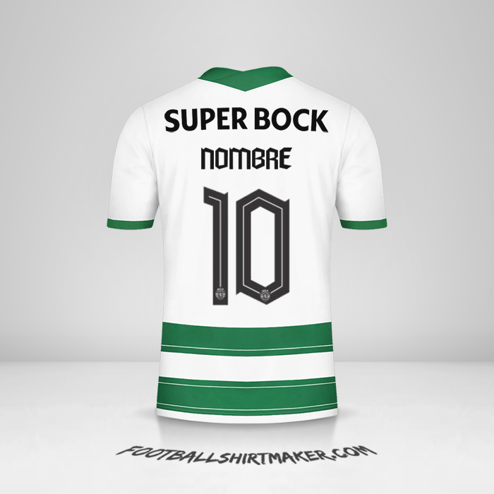 Camiseta Sporting Clube Allianz Cup 2021/2022 -  nombre - 10