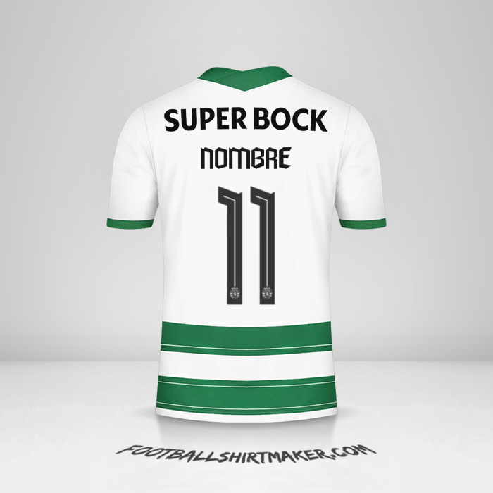 Jersey Sporting Clube Allianz Cup 2021/2022 -  nombre - 11